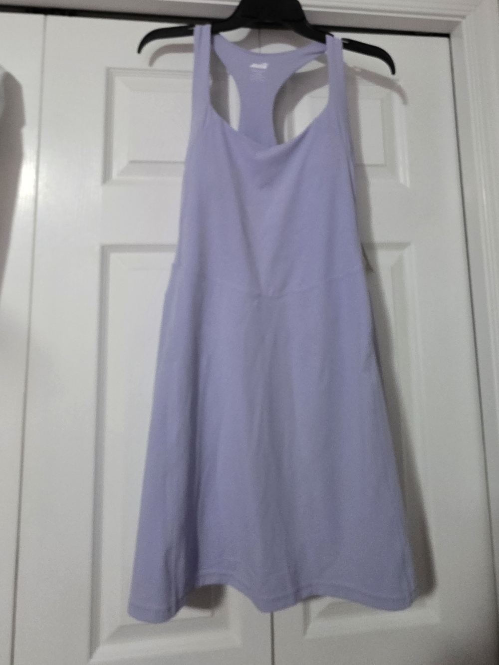 Avia SoftSculpt Racerback Tennis Dress in Light Blue